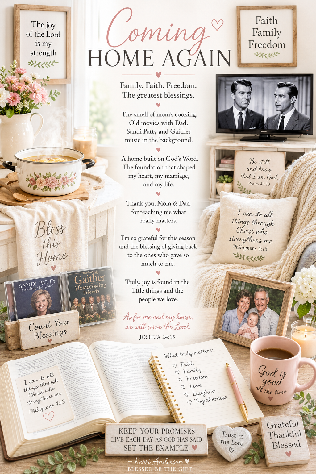 Coming Home Again: The Gift of Family, Faith, and Freedom