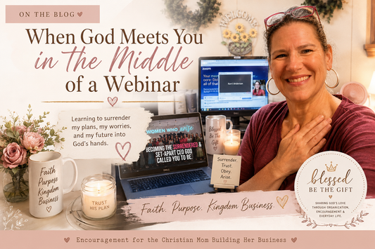 When God Meets You in the Middle of a Webinar