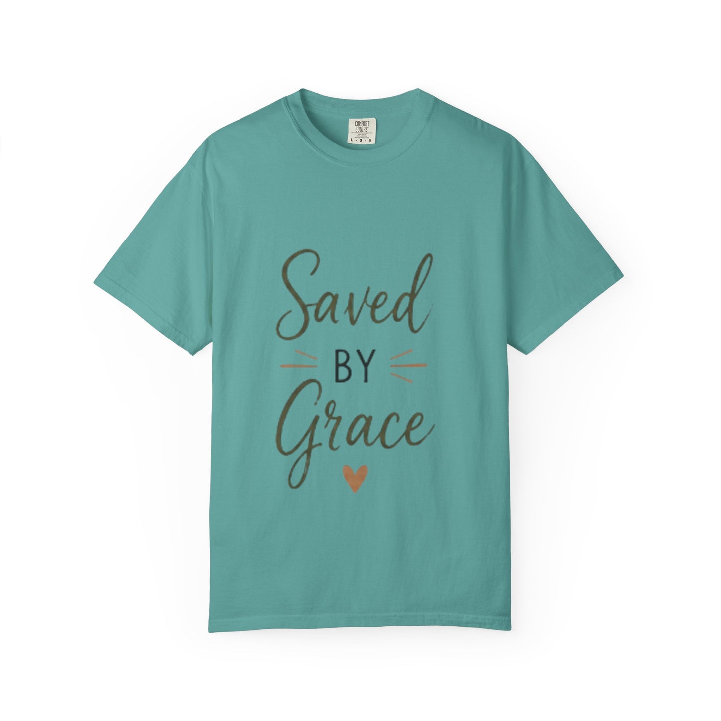 Saved by Grace T-Shirt — Inspirational Christian Faith Tee