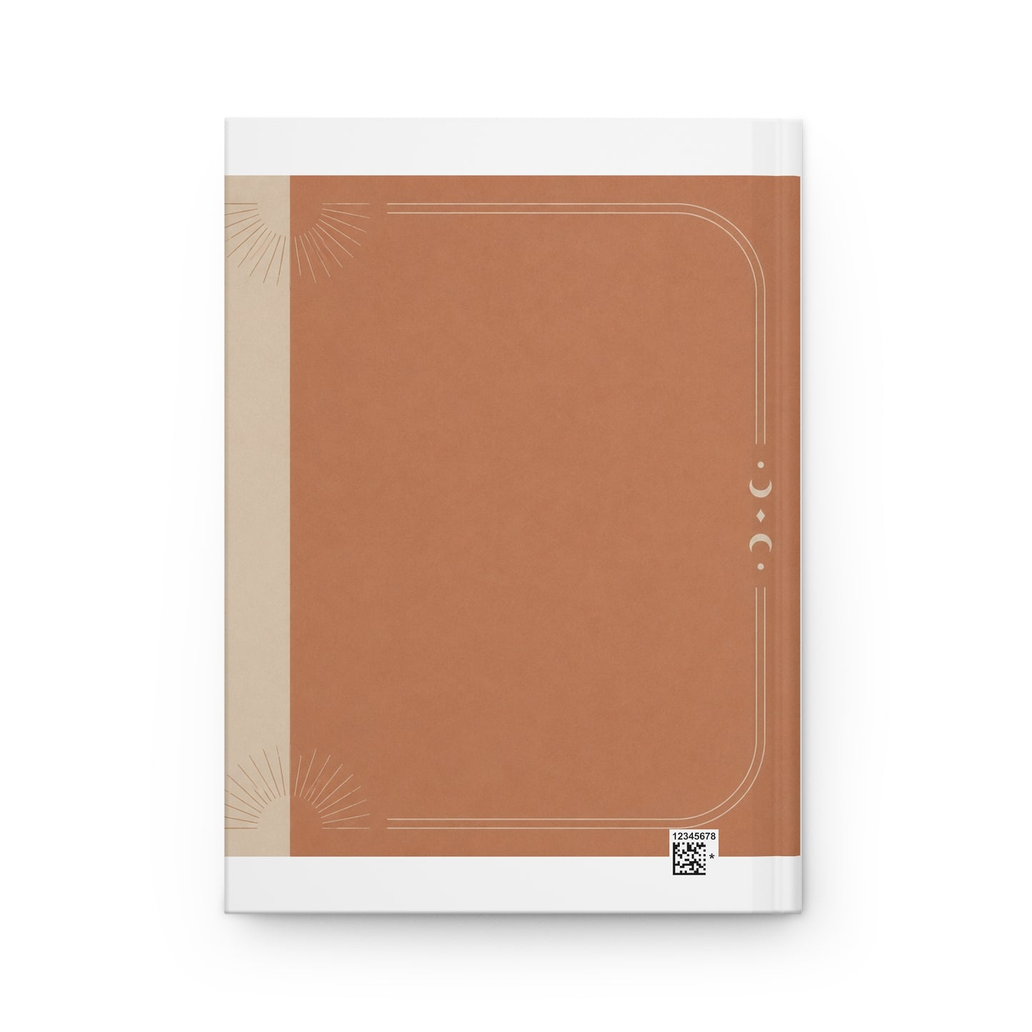 Thankful Journal Hardcover — Gratitude Journal with Psalm 136:1 Rustic Botanical Cover