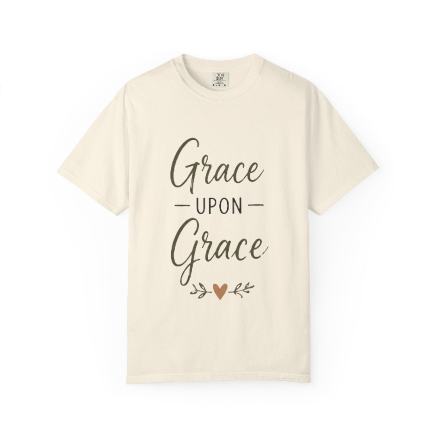 Grace Upon Grace T-Shirt — Inspirational Christian Faith Tee