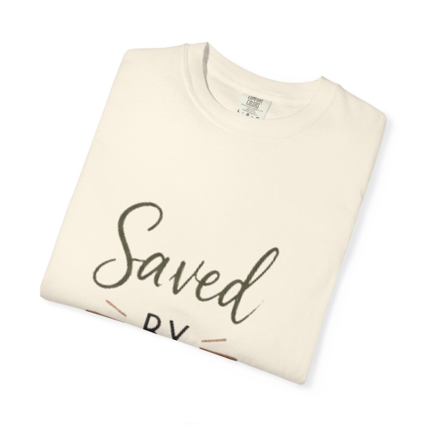 Saved by Grace T-Shirt — Inspirational Christian Faith Tee