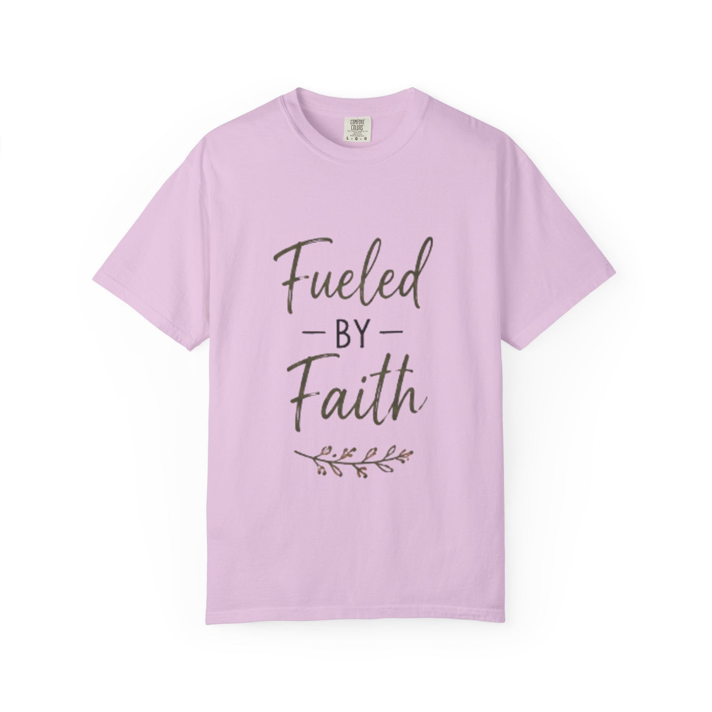 Fueled by Faith T-Shirt — Inspirational Christian Graphic Tee