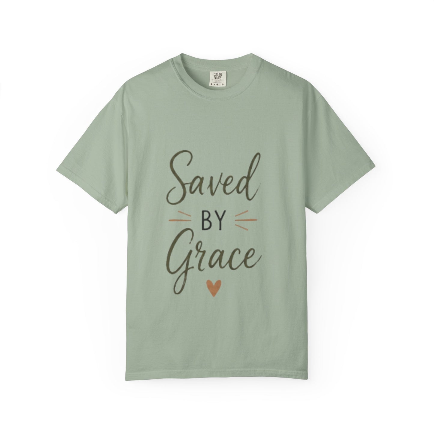 Saved by Grace T-Shirt — Inspirational Christian Faith Tee