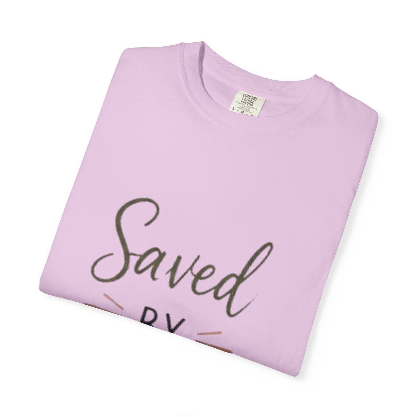 Saved by Grace T-Shirt — Inspirational Christian Faith Tee