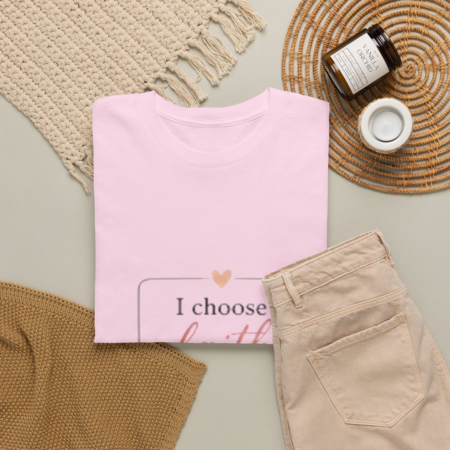 Faith Over Fear T-Shirt — I Choose Faith Inspirational Tee
