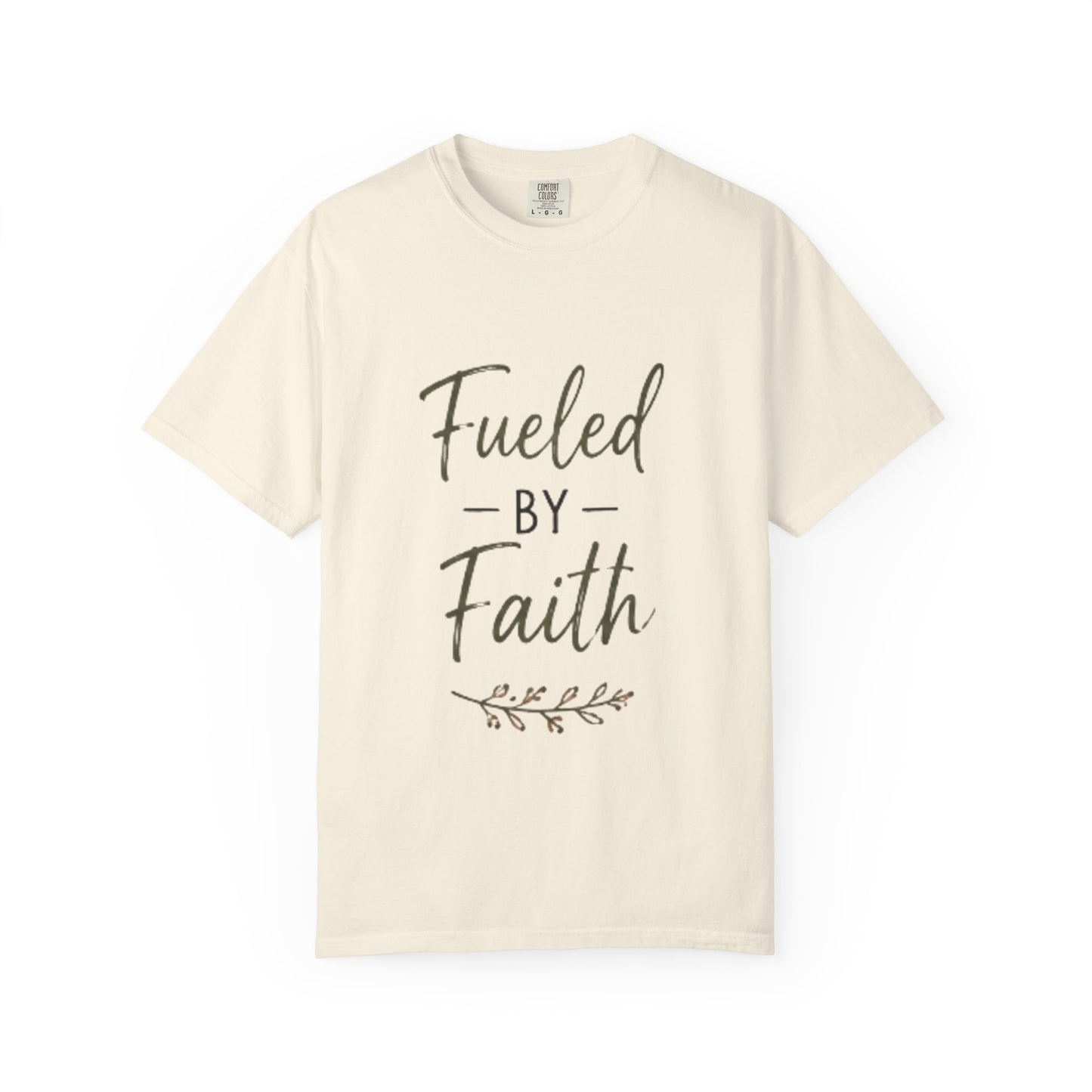 Fueled by Faith T-Shirt — Inspirational Christian Graphic Tee