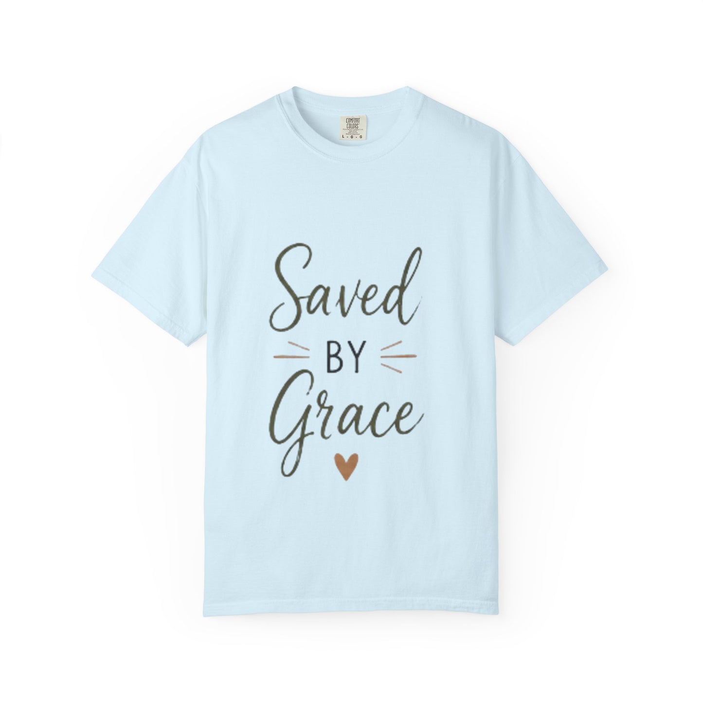 Saved by Grace T-Shirt — Inspirational Christian Faith Tee
