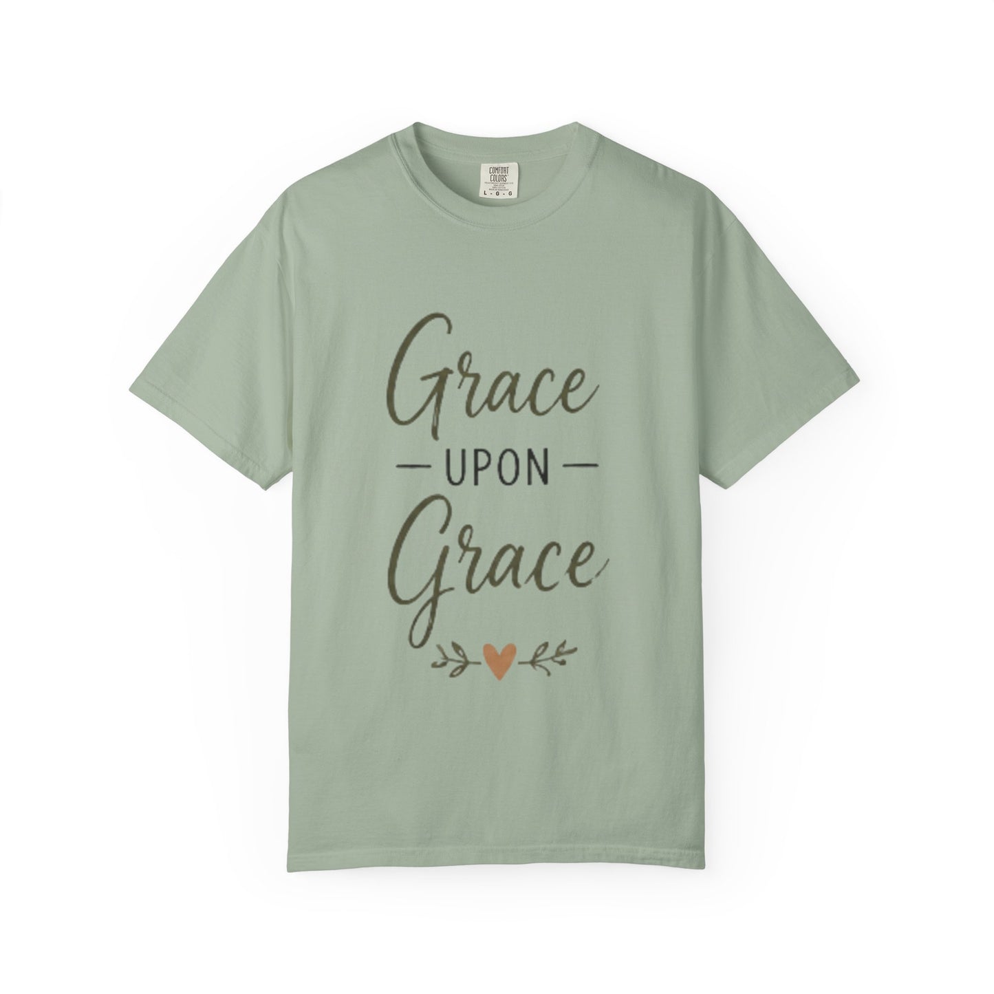 Grace Upon Grace T-Shirt — Inspirational Christian Faith Tee