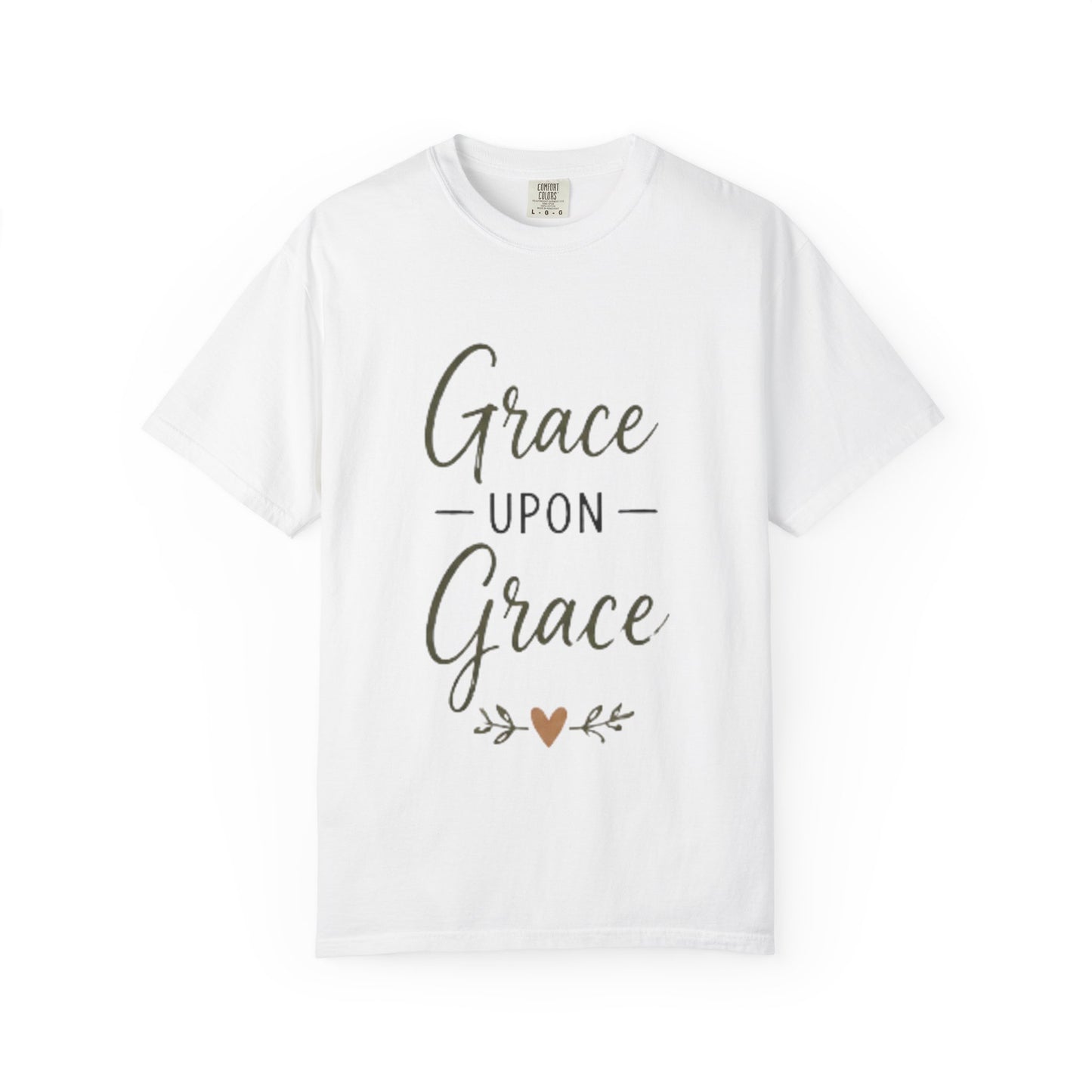 Grace Upon Grace T-Shirt — Inspirational Christian Faith Tee