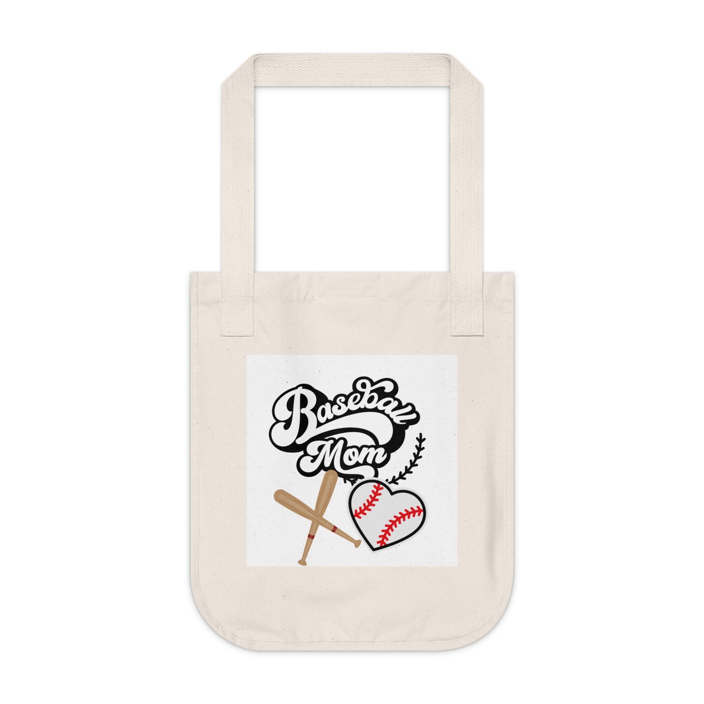 Baseball Mom Organic Canvas Tote Bag, Eco-Friendly Tote, Sports Bag, [...]