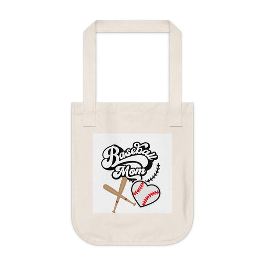 Baseball Mom Organic Canvas Tote Bag, Eco-Friendly Tote, Sports Bag, [...]