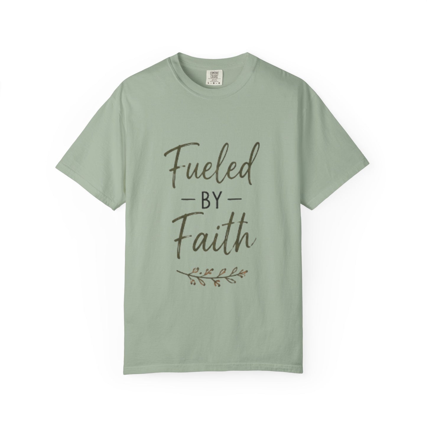 Fueled by Faith T-Shirt — Inspirational Christian Graphic Tee