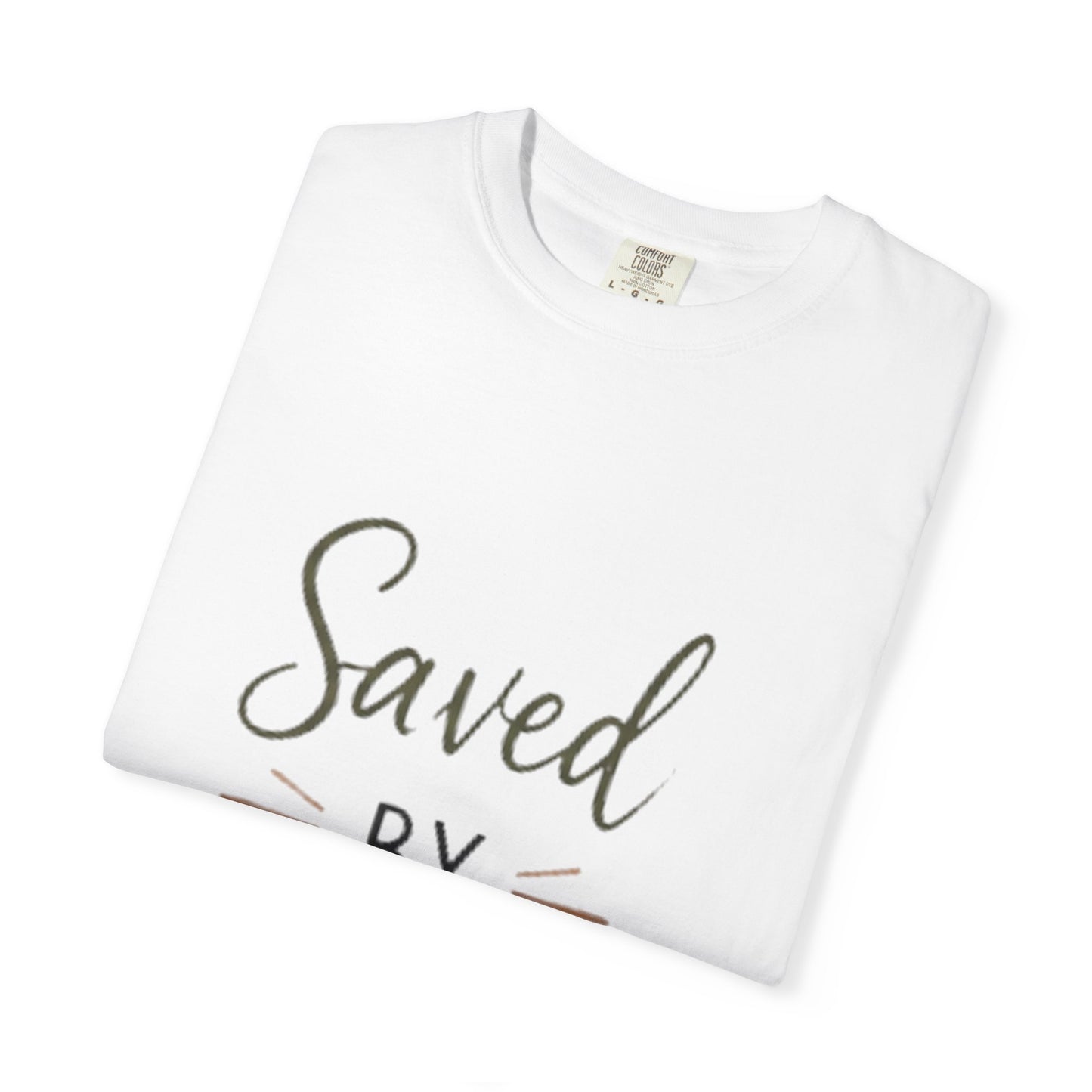 Saved by Grace T-Shirt — Inspirational Christian Faith Tee