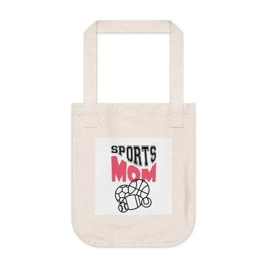 Sports Mom Canvas Tote Bag for Every Sport & Season, All-Star Mom Gift,