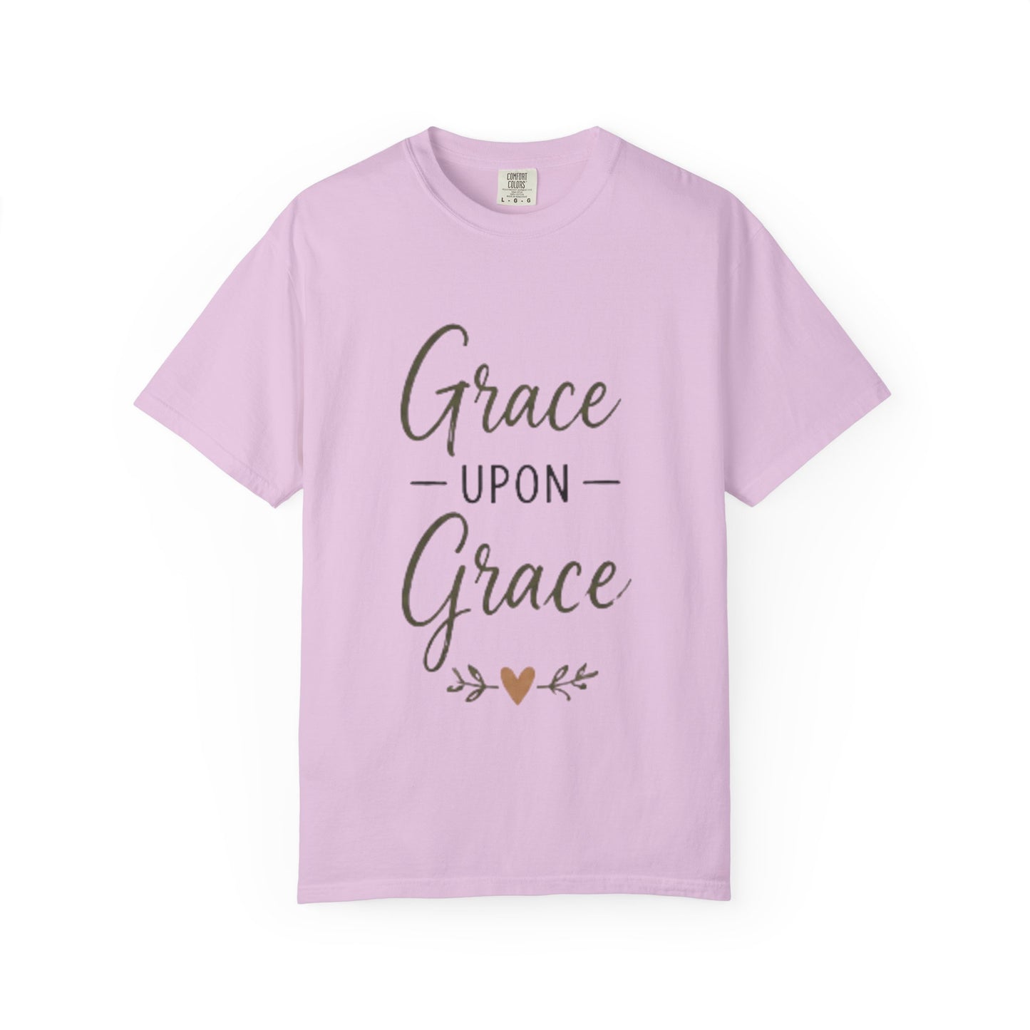 Grace Upon Grace T-Shirt — Inspirational Christian Faith Tee
