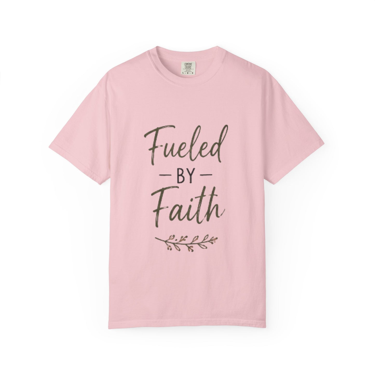 Fueled by Faith T-Shirt — Inspirational Christian Graphic Tee