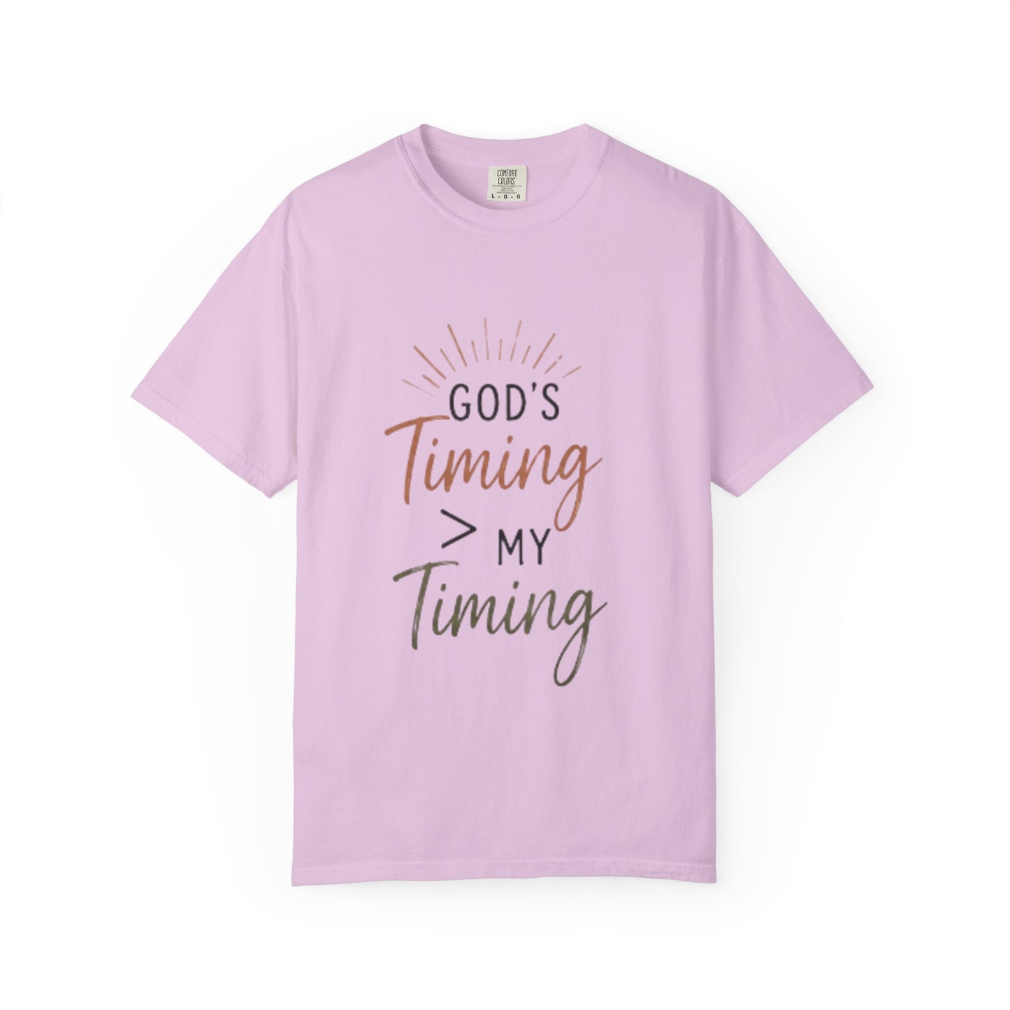 God's Timing > My Timing T-Shirt
