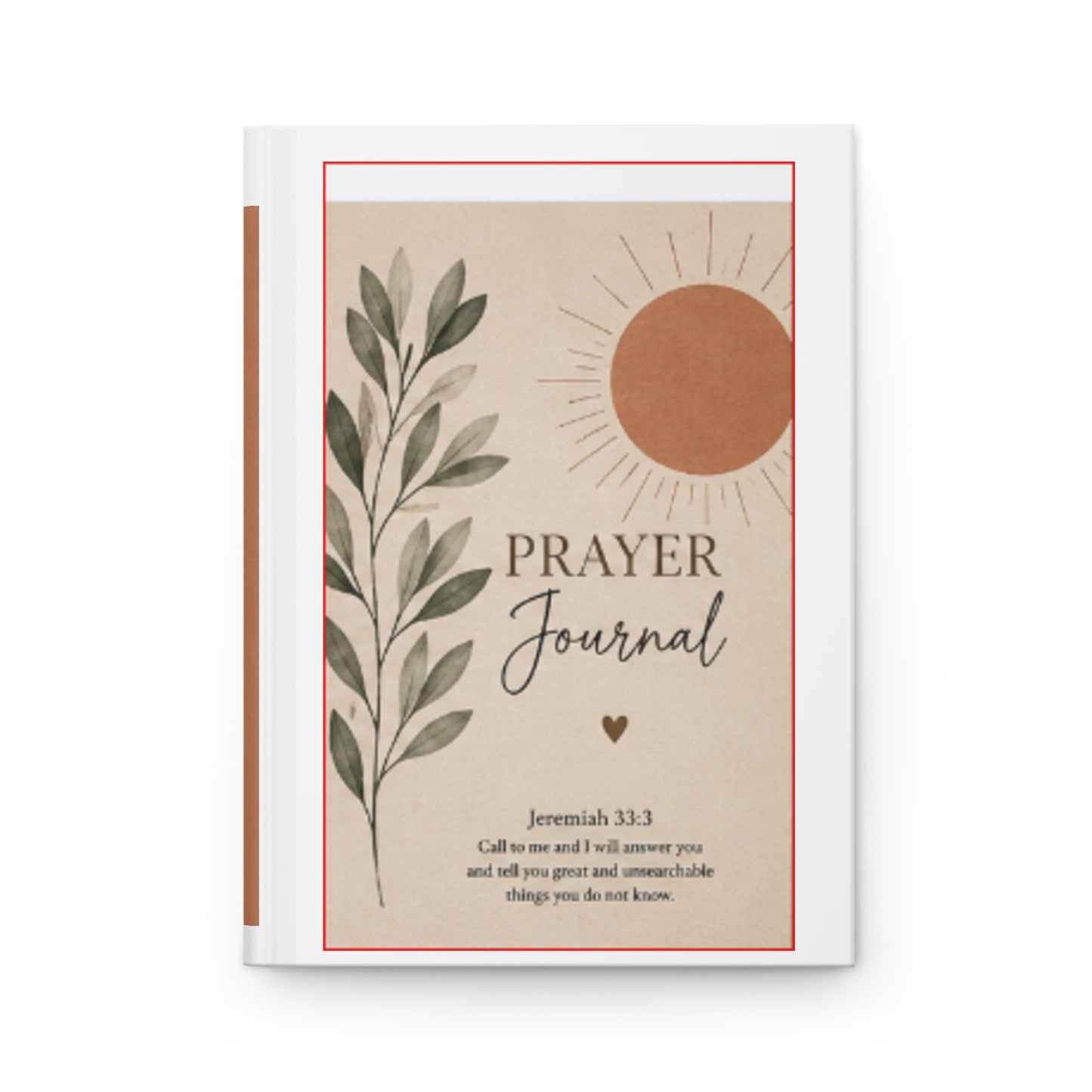 Prayer Journal Hardcover — Christian Gratitude & Devotional Notebook