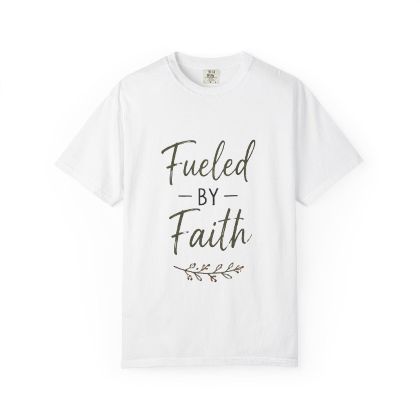 Fueled by Faith T-Shirt — Inspirational Christian Graphic Tee