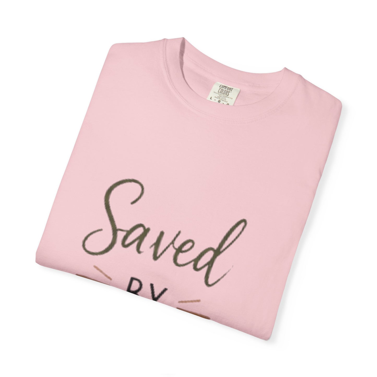 Saved by Grace T-Shirt — Inspirational Christian Faith Tee