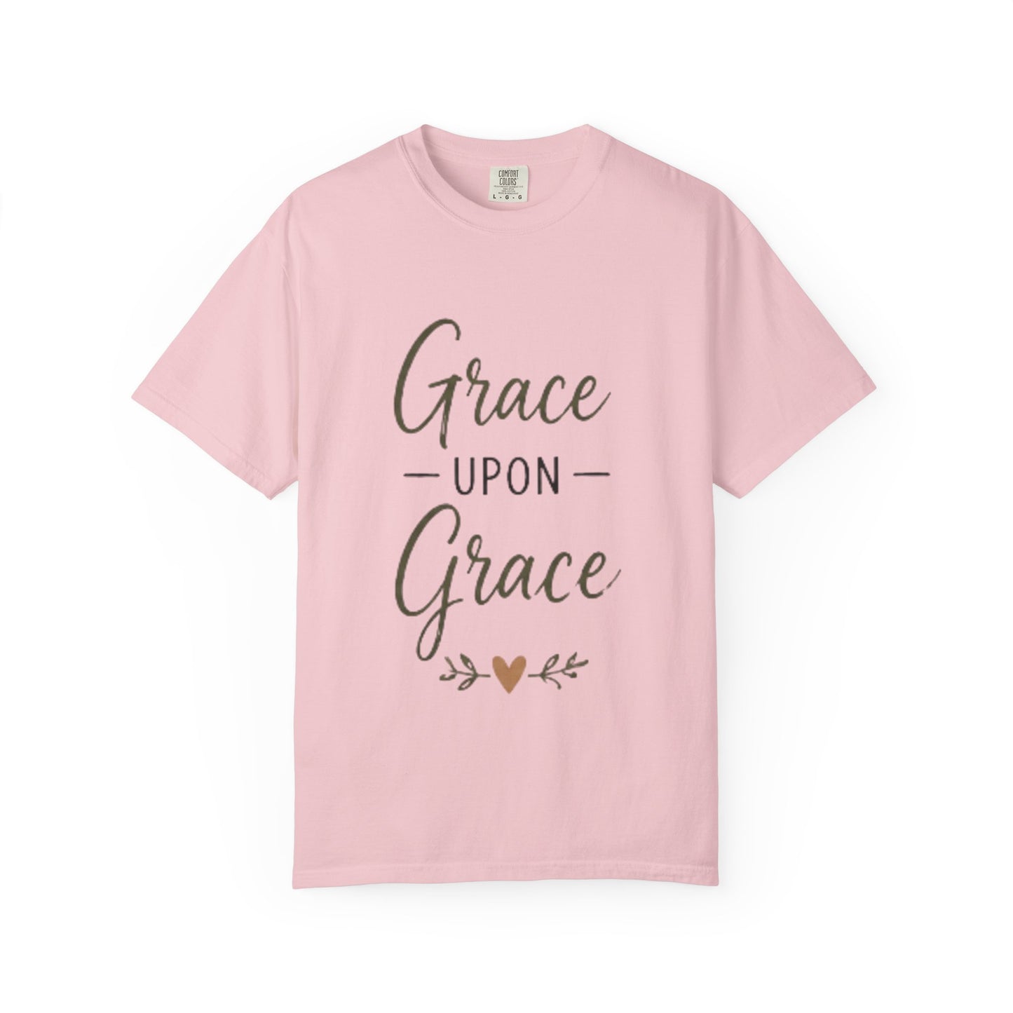 Grace Upon Grace T-Shirt — Inspirational Christian Faith Tee