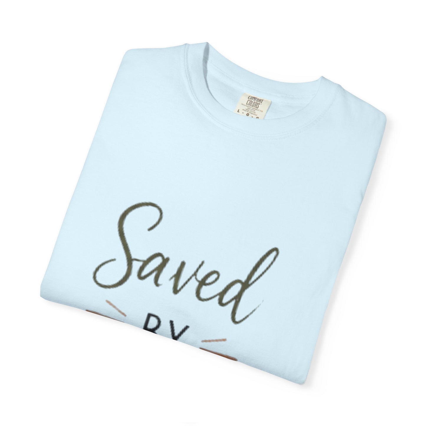 Saved by Grace T-Shirt — Inspirational Christian Faith Tee