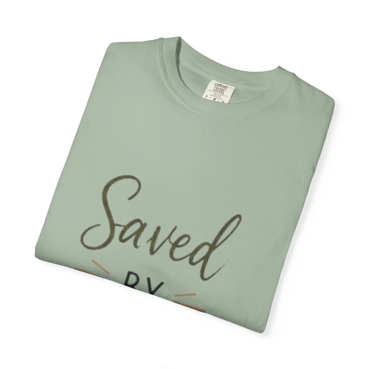 Saved by Grace T-Shirt — Inspirational Christian Faith Tee